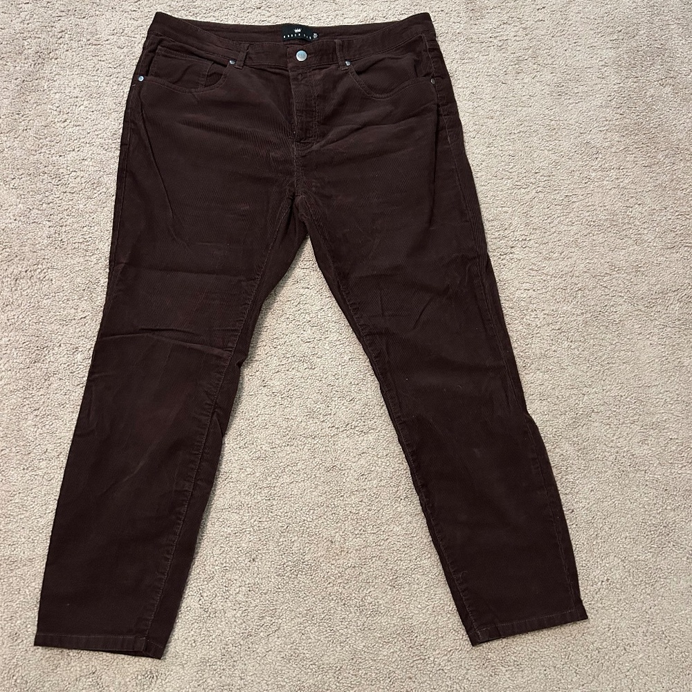 Under 5-10 Brown Corduroys